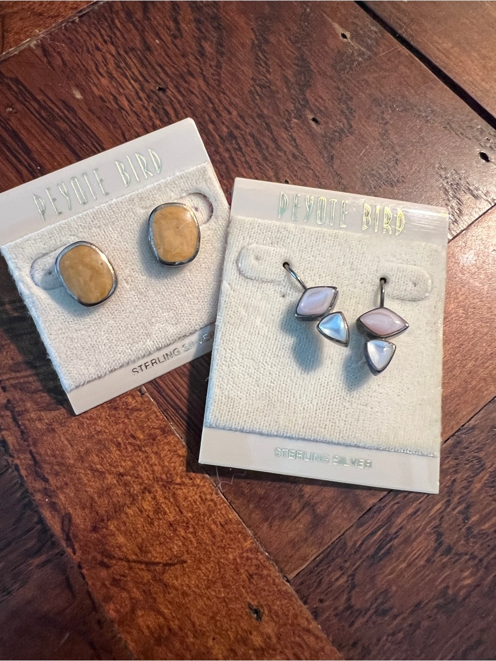 NIB Vintage Peyote Bird Earrings